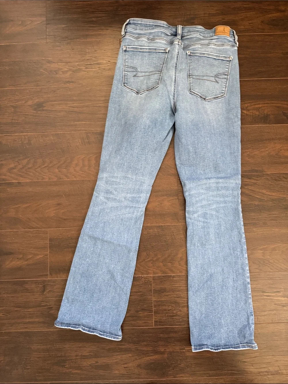 American Eagle High Rise Skinny Kick Jeans